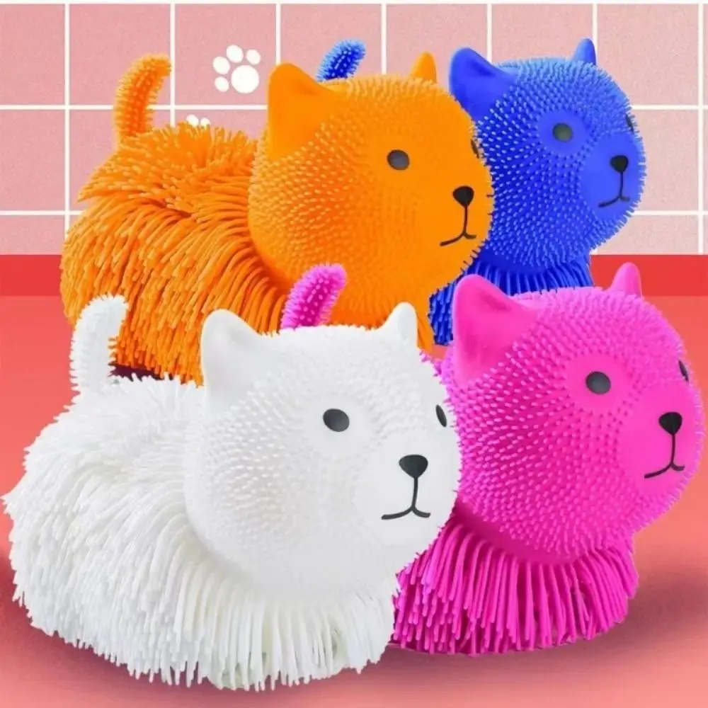 

Anxiety Aid Sensory Toys New Cute Dog Decompression Toy Rabbit PVC Stress Relief Toys Children's