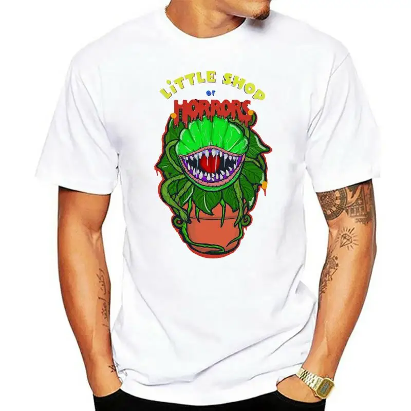 Limited Little Shop Of Horrors Top Cult Film 1980's Black T-Shirt Size S-5XLNEW Fashion T Shirts