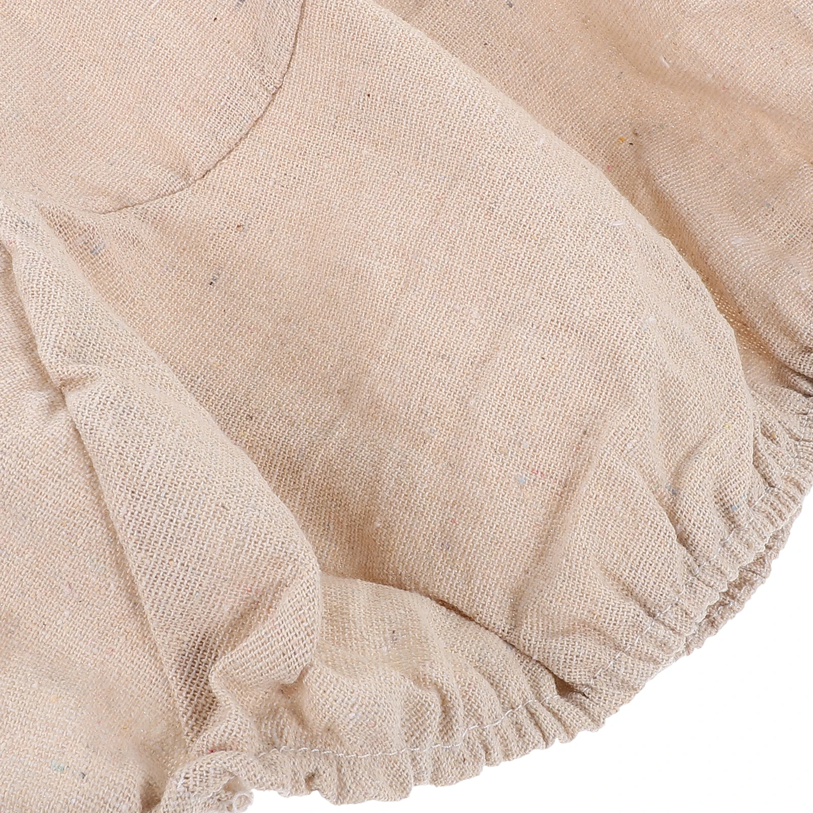 

4 Pcs Bread Basket for Proofing Fabric Lining Round Cloth Cotton Linen Baking Liners Dough