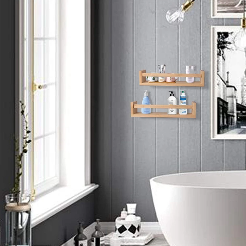 2 шт. книжная полка, настенная книжная полка для детей, полки для детской комнаты, декор для ванной комнаты, кухонная полка для специй