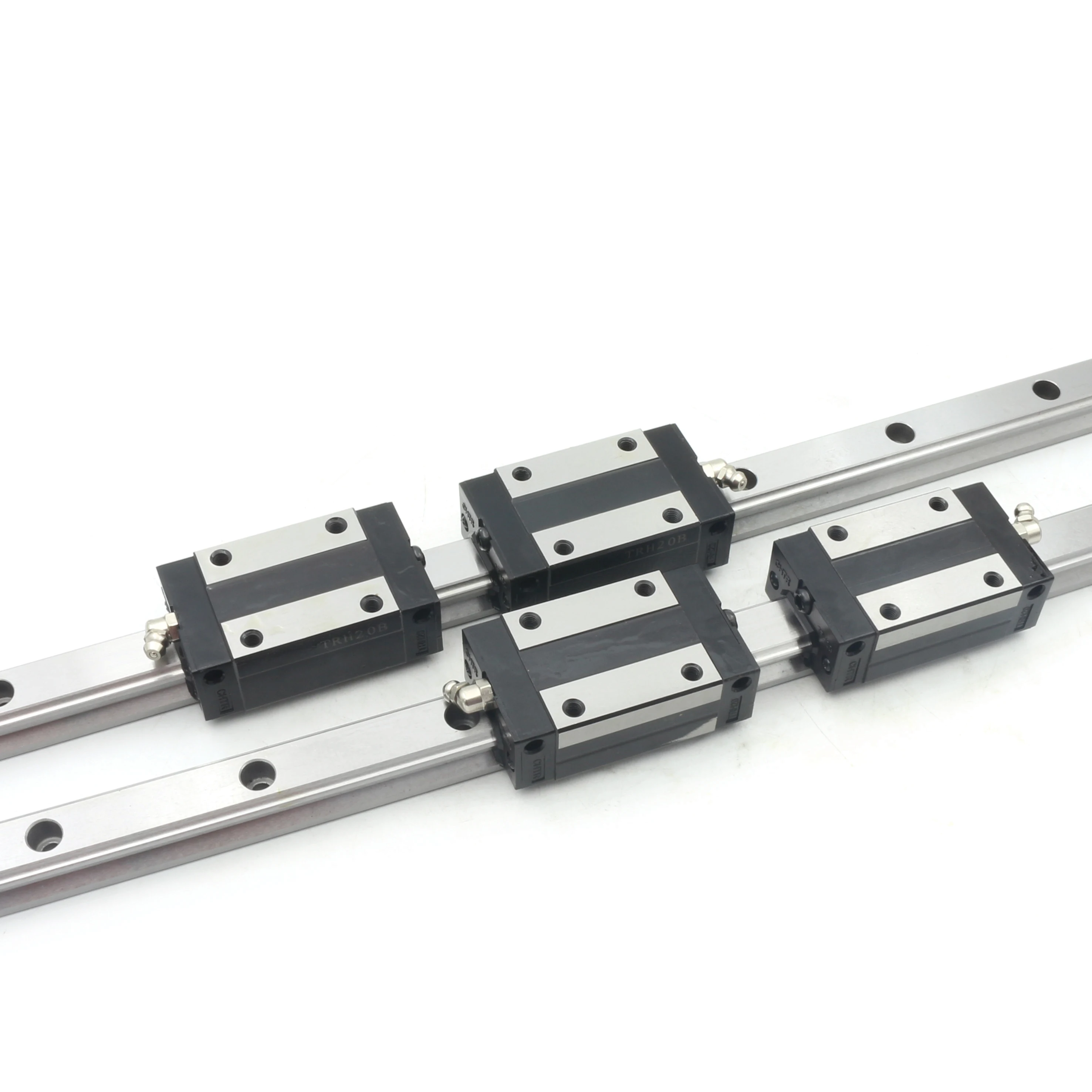 

【EU Stock】TRH20 Square Linear Guide Rail 400/500/600/800/1200mm for CNC Router Milling Machine +TRH20B Block Carriage