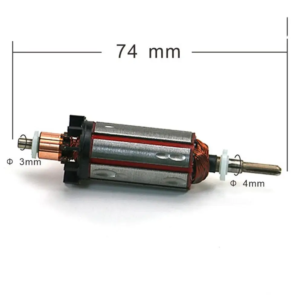 STRONG 210 102L 105L handle Motor Rotor Spindle Bearing Carbon brushs replace handle strong Electric Manicure Drill Accessory