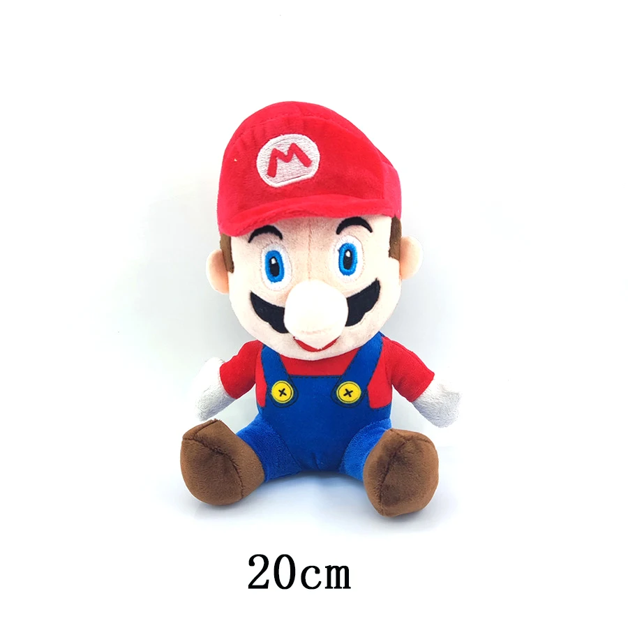 Super Mario game plush toy doll Luigi Mushroom Man Mario children\'s plush toys gifts