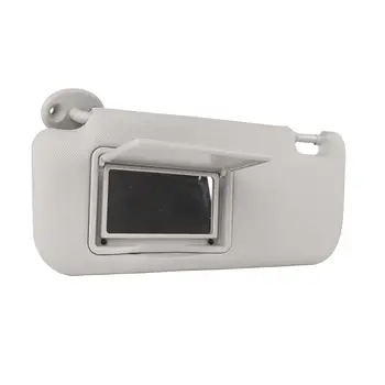 Sluneční clona do auta Levá strana řidiče Šedá vysoce tvrdá sluneční clona s kosmetickým zrcátkem Sluneční clona do auta PVC sluneční clona do auta Sluneční clona do auta 10 nejlepší prodej Sluneční clona Toyota Fortuner - №5