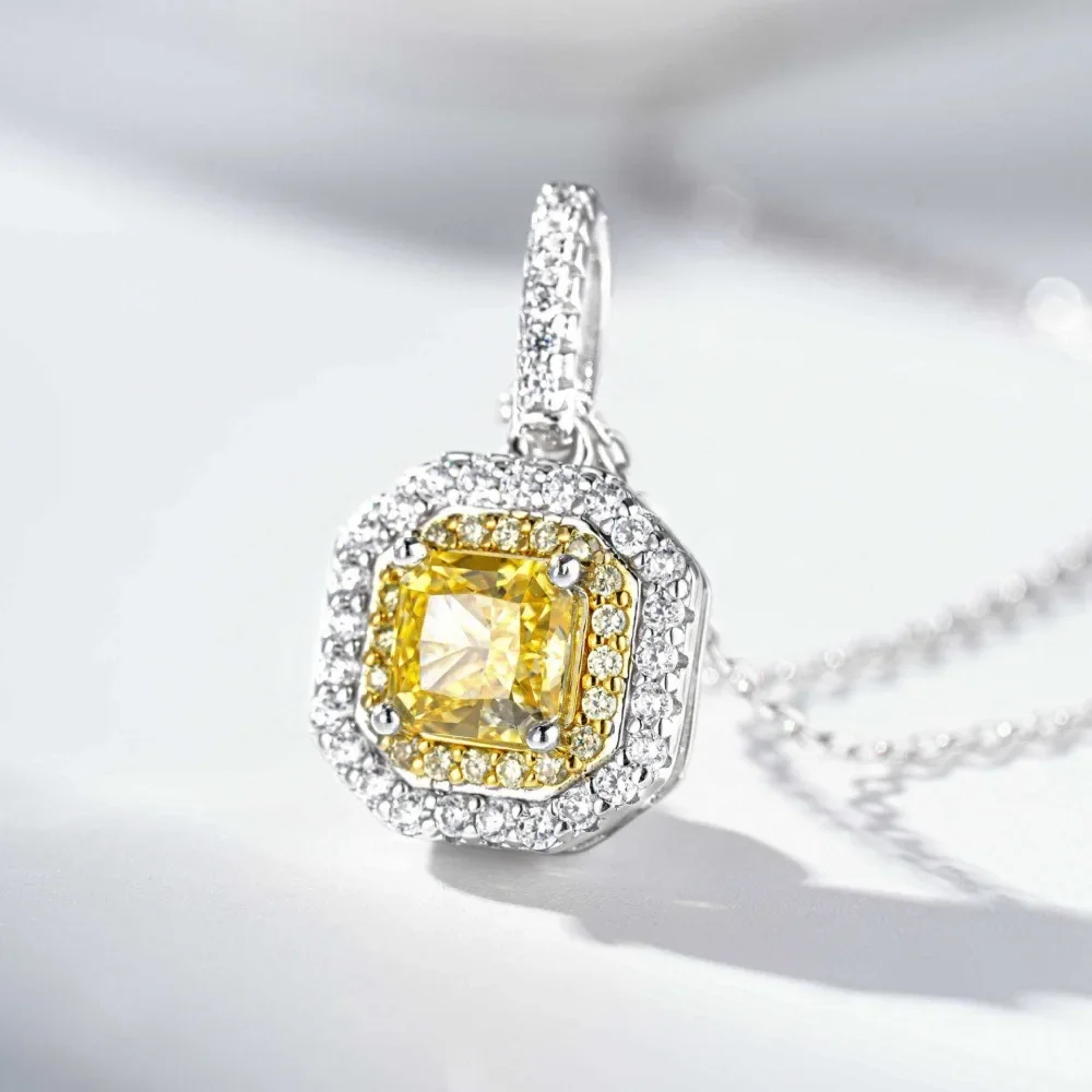 

PT950 platinum necklace - elegant gift for Valentine's Day or Chinese New Year for women. with perfume and pendant necklace.