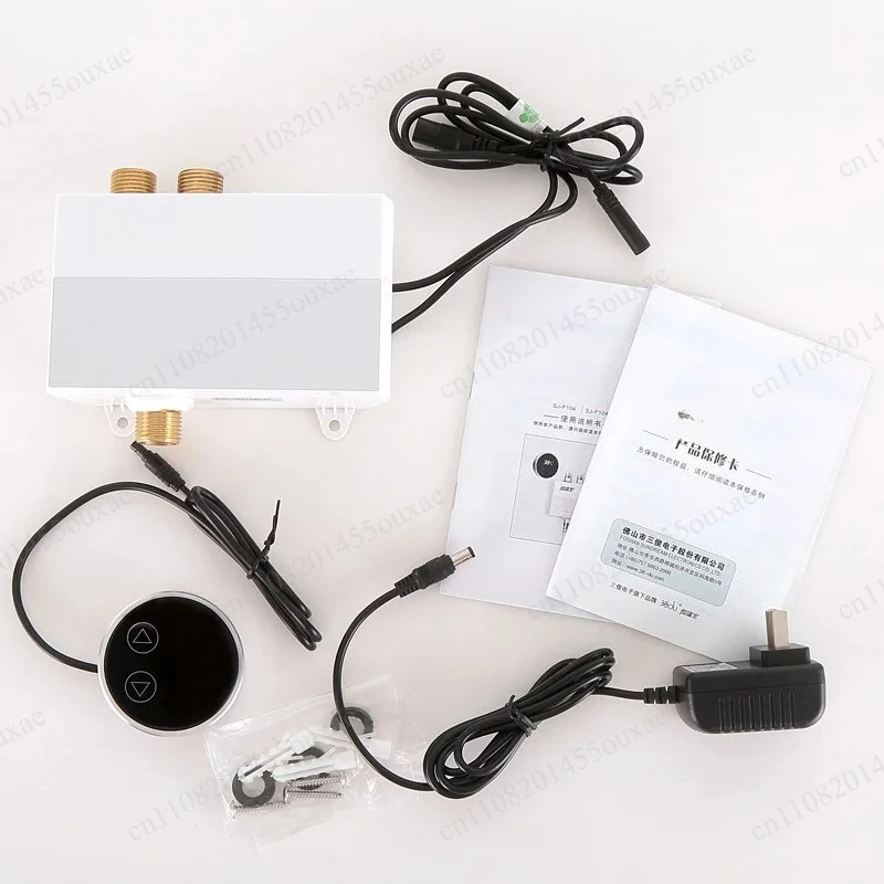 Digital Touch Screen Solar Thermostatic Mixing Valve Shower Water Heater Temperature Control Valve