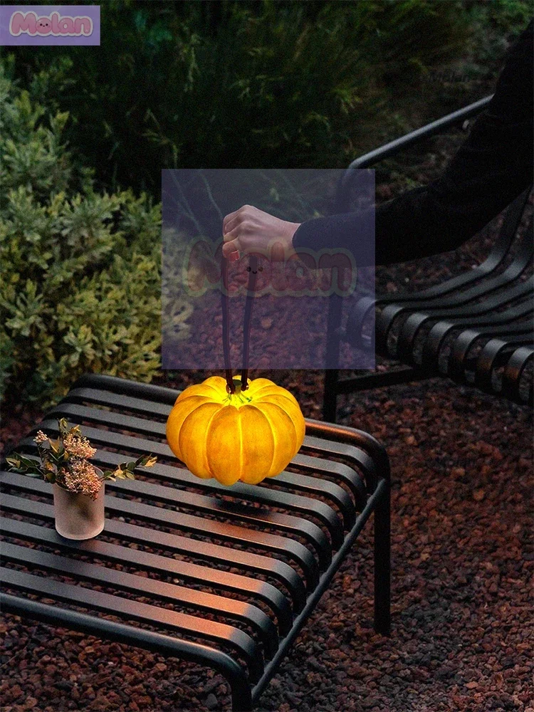 

Outdoor Light Waterproof Courtyard Landscape Garden Villa Terrace Outdoor Portable Pumpkin Light Ambient Solar Lawn Light