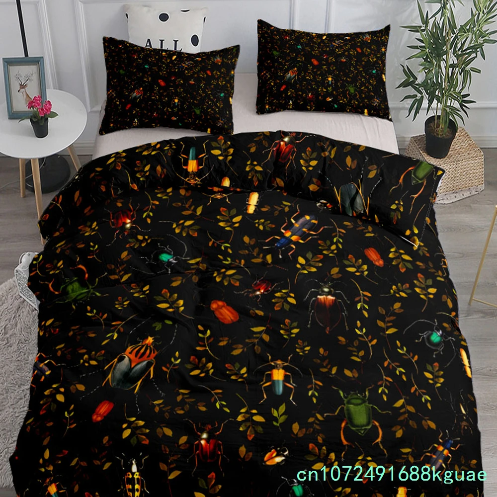 Gothic Spiderweb Duvet Cover Set King Queen Double Full Twin Single Bed Linen Set