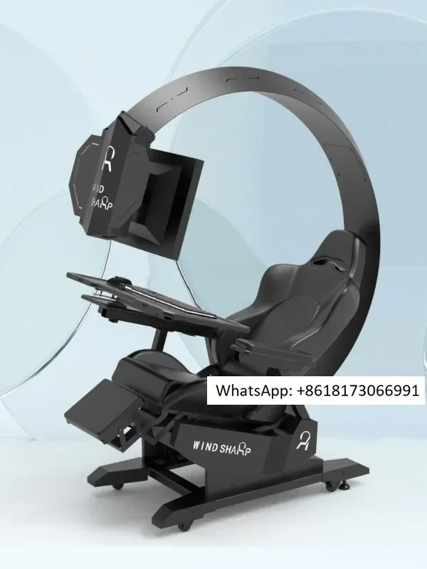 

Компьютерное кресло Fengrui Space Cabin, встроенная киберспортивная кабина, удобная офисная интернет-кабина с якорем знаменитостей, игровая кабина Lazy