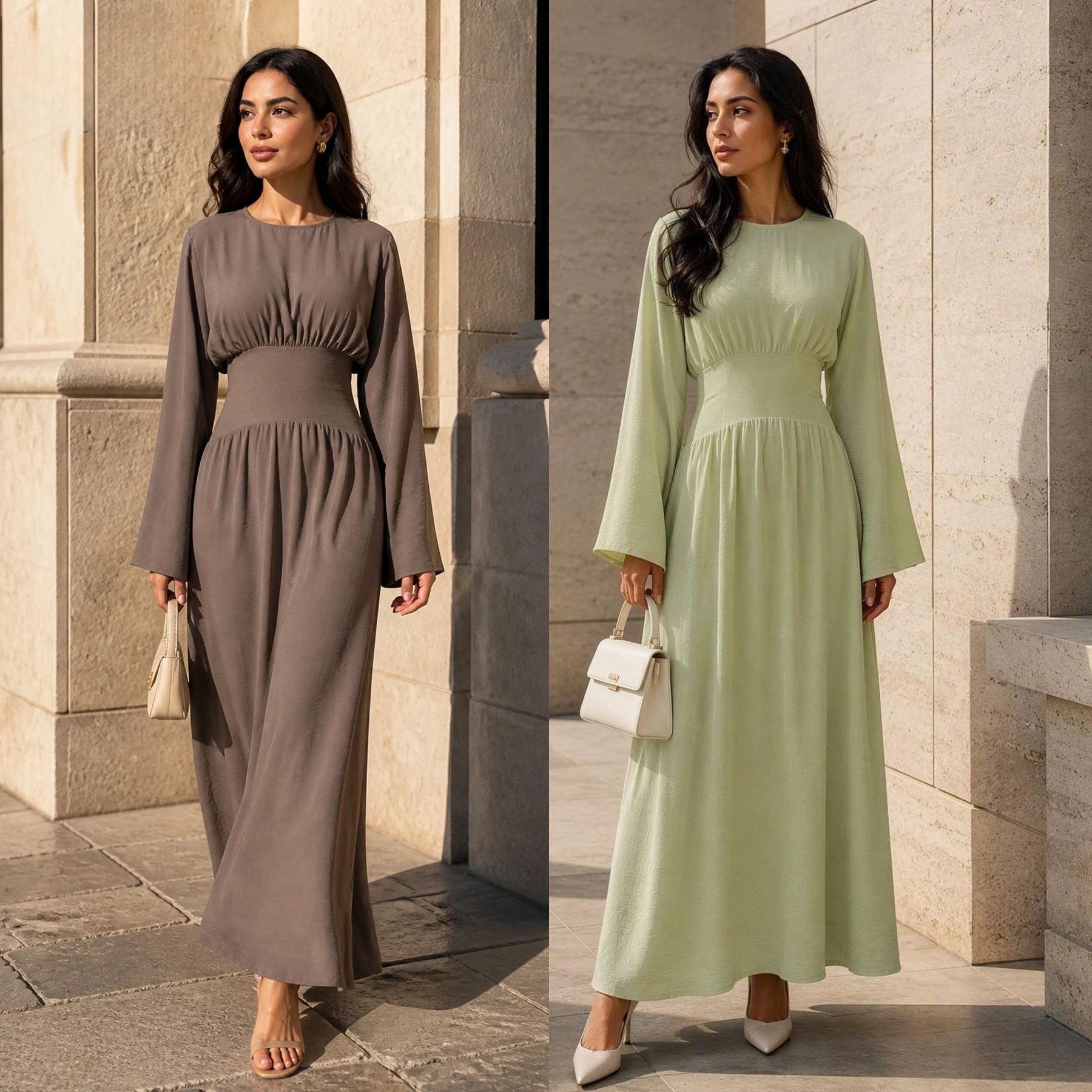 Jalabiya Women Arabic - Women Eid Dress Abaya Dubai Dresses