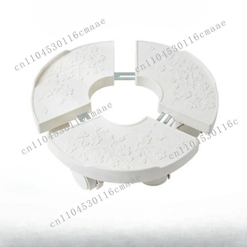 Cabinet type vertical air conditioner base round air purifier base flower pot universal heightening bracket