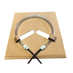 round tube Circular heating pipe halogen tube 1200W-1400W heater lamp heater accessories