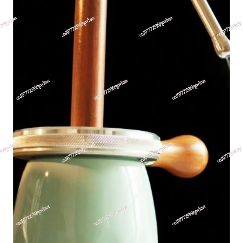 450ml Pneumatic Milk Foamer 4bar Steam Milk Frother Camping Coffee Machine Latte Art Maker