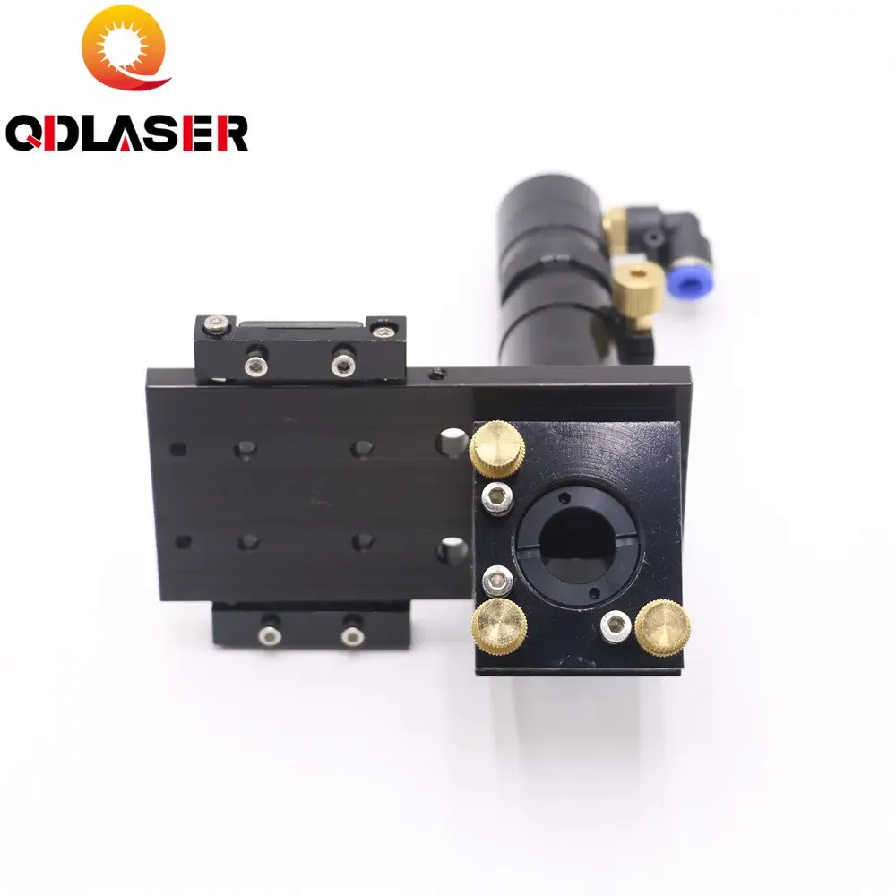 QDLASER High Quality CO2 Laser Cutting Head for Focus Lens Dia.20 FL.50.8 63.5 101.6mm & Mirror 25mm Mount