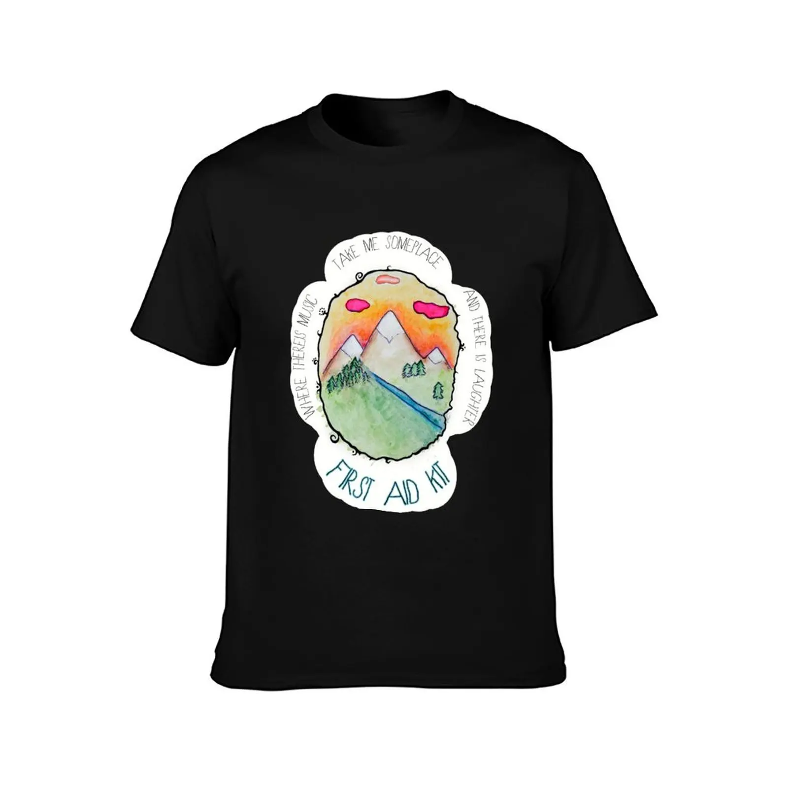 First Aid Kit - My Silver Lining T-Shirt Ultra Soft Breathable Tee Top T-Shirt