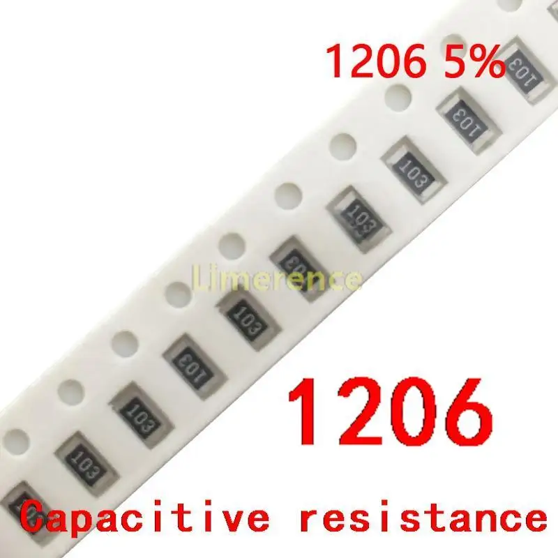 

100 шт. 1206 SMD резистор 0R ~ 10 м 1/4 Вт 0 1 10 5% 100 150 220 Ом 1K 330 K 2,2 K 10K 4,7 K 0R 1R 10R 100R 150R 220R 330R 1M 10M