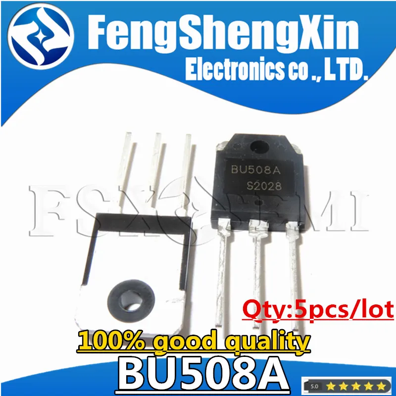 

5pcs/lot BU508A TO-247 BU508 NPN Power Transistors