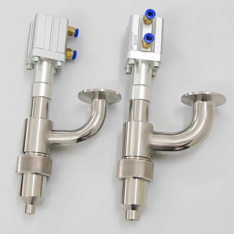 Anti-drip filling head chuck quick-connect elbow 304 stainless steel pneumatic filling machine accessories