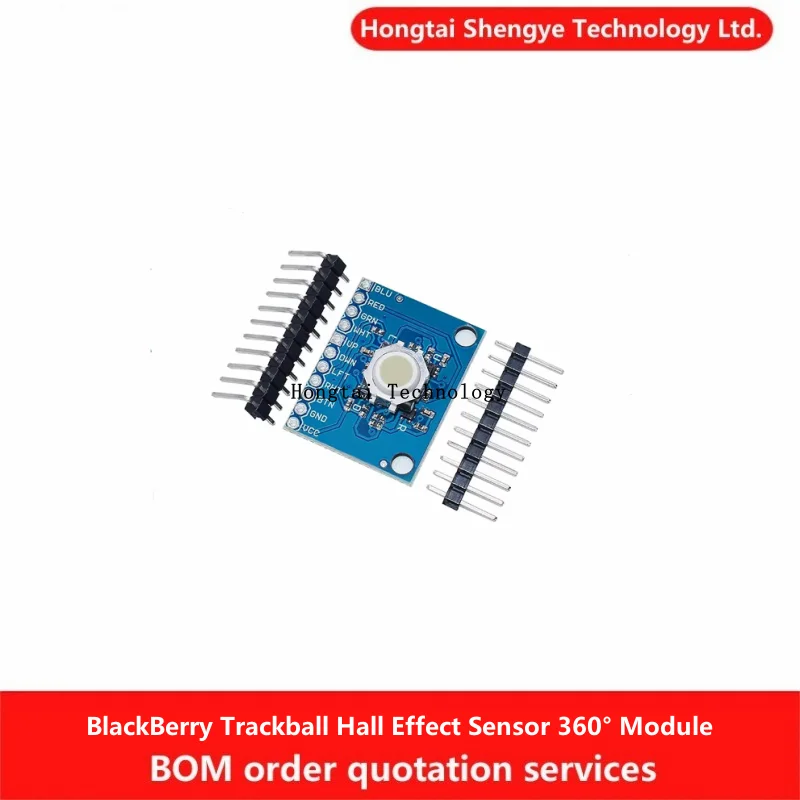 BlackBerry Trackball Sensor Hall Effect Sensor 360° Trackball Module