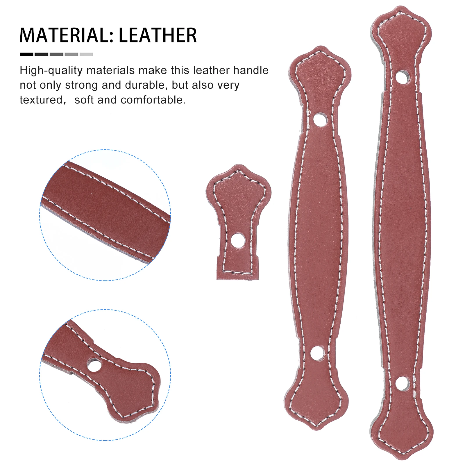 3pcs Handle Drawer Pulls Durable Cabinet Pull Handle Luggage Suitcase Grip For Wardrobe Storage Handles