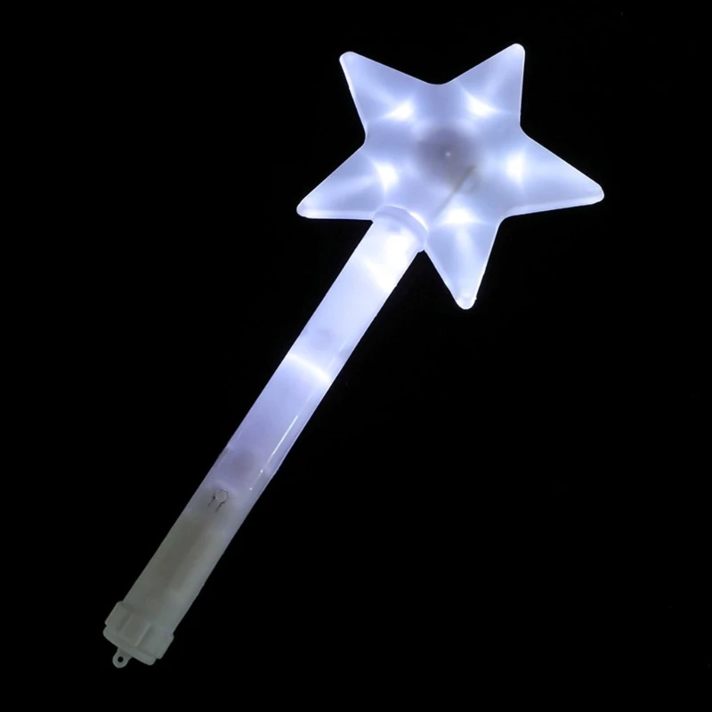 Light Up Wand Toy LED 3 Light Modes Star Flashing Sticks