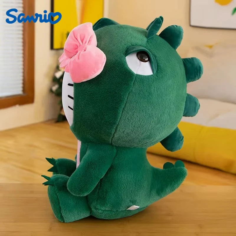35/50/65Cm Big Size Sanrio Kawaii Hello Kitty Dinosaurus Knuffels Cartoon Anime Gevulde Decoratie Slapen kussen Kinderen Gift