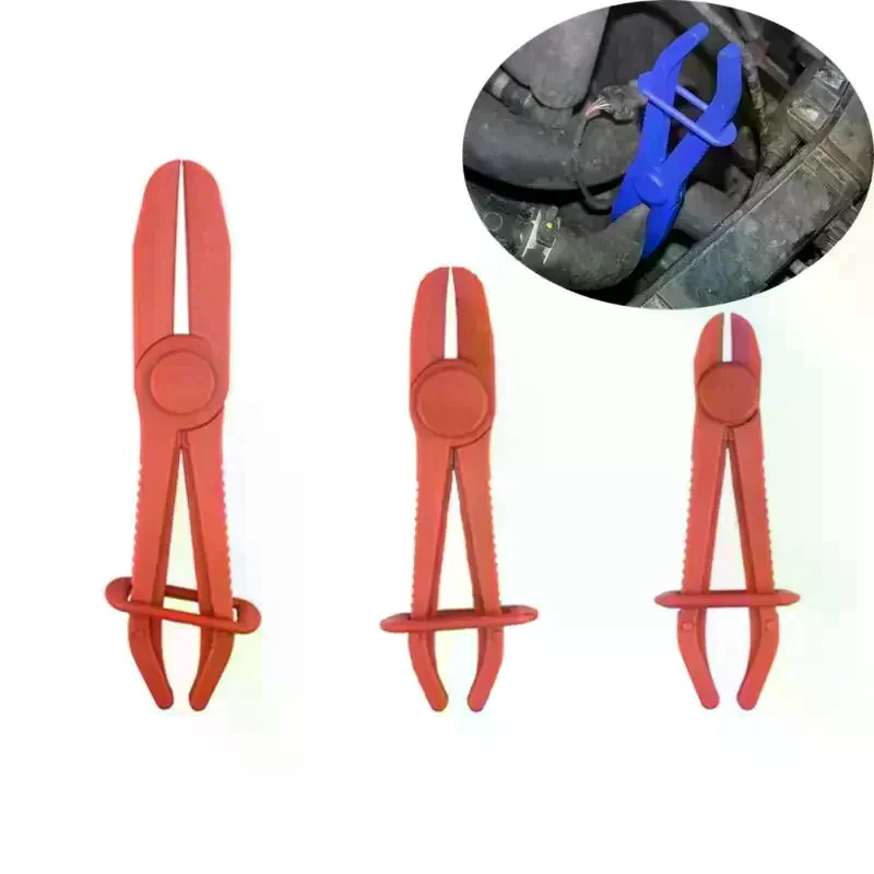 1/3Pcs Brake Fuel Water Line Clamp Plier Hands Free Tool Nylon Hose Clamp Tool Set Car Repair Tools Hose Pliers