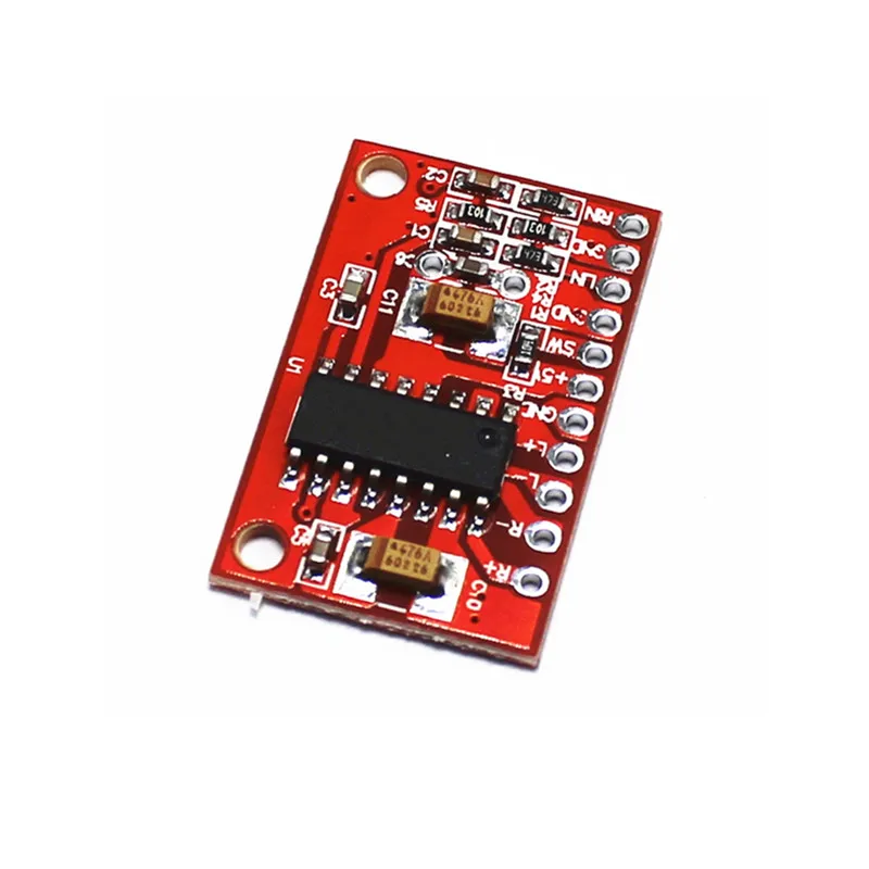 Placa roja PAM8403, amplificador de potencia digital ultra-mini, placa pequeña, alta potencia, 3W, doble canal