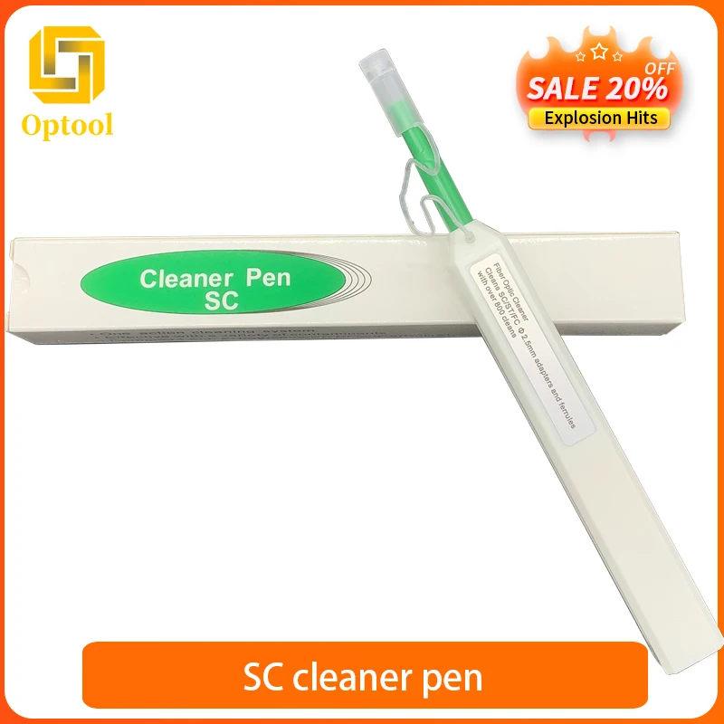 

Fiber Optic Cleaner Pen 2.5mm OR SC/FC/ST FTTH One-click Fiber Optical Cleaning Pen Tool Universal Clean Fiber Connector adapter