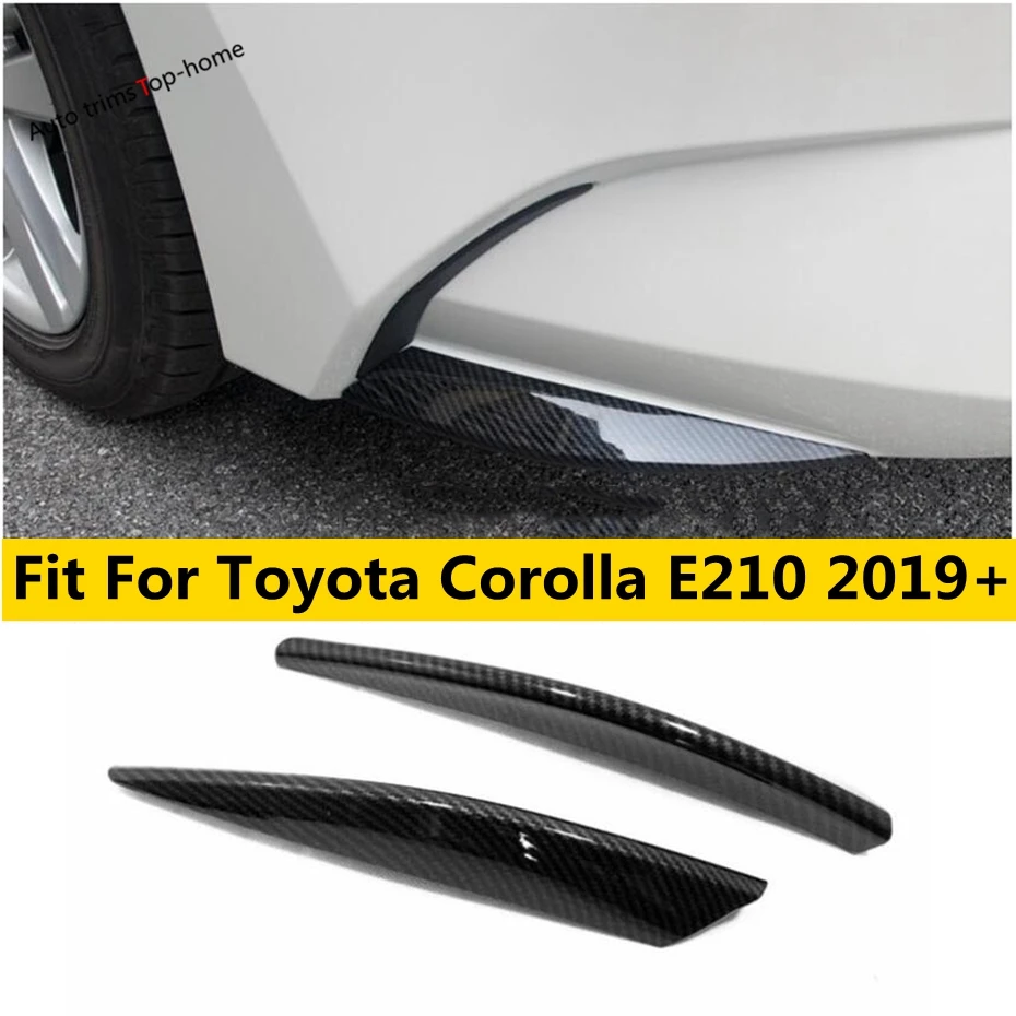 

ABS Front Fog Light Lamp Eyelid Eyebrow Strips Cover Trim For Toyota Corolla E210 2019 2020 2021 2022 2023 2024 2025 Accessories