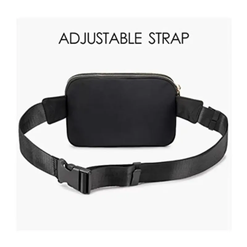 2025 Nieuwe sportheuptas voor heren met grote capaciteit, waterdichte reis-outdoor-casual tas, multifunctionele crossbodytas voor hardlopen