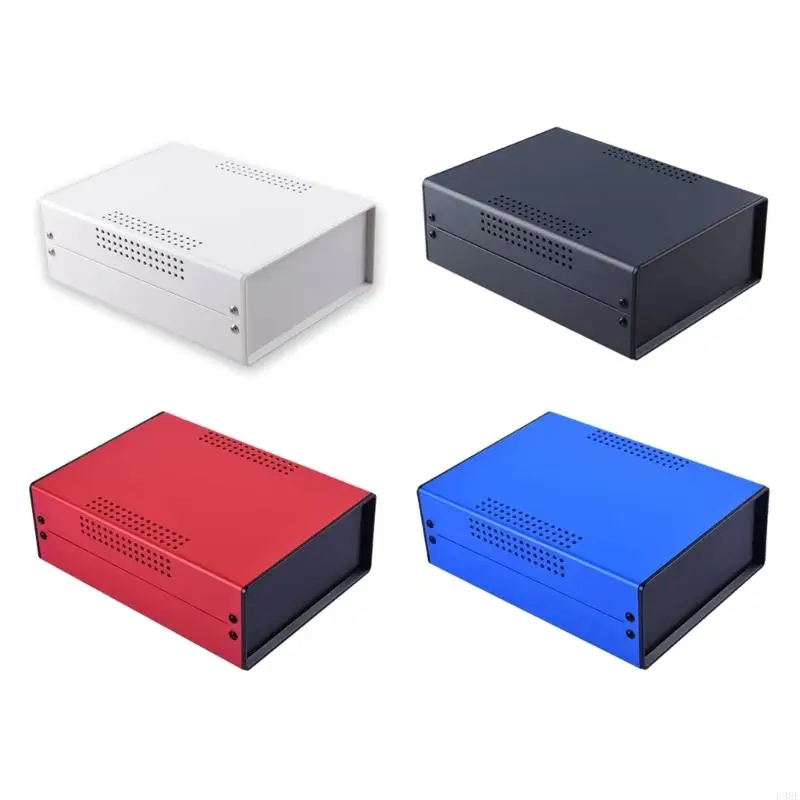 P88F Iron Case Instrument Shell Electric Box with Customizable Openings Silk Screen Printing Suitable for Safe Secure Housing