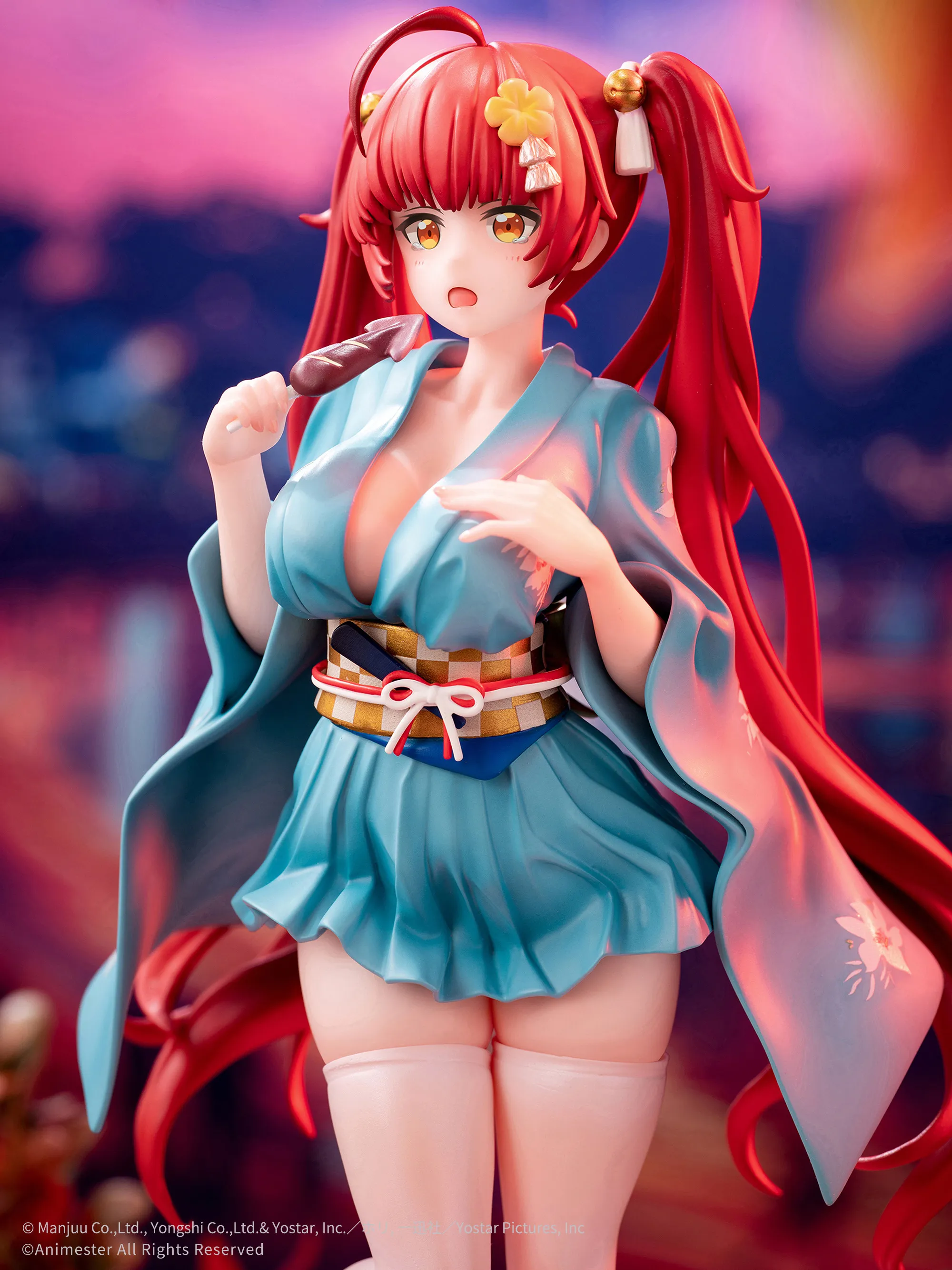 

Azur Lane: Slow Ahead! Honolulu Yukata Ver. Figure Anime Game Collectible Model Toys Desktop Decoration Ornament Gift
