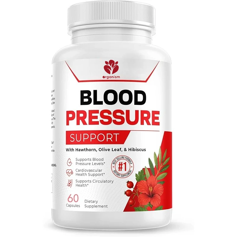 

Поддержка кровяного давления и сердечно-сосудистые добавки боярышника, гибискуса, фолиевой кислоты, добавки чеснока -60 капсул