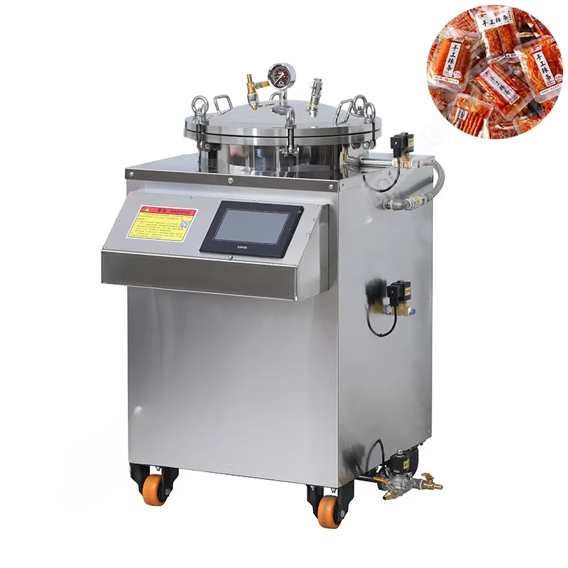 Food Sterilizing Machine Counter Pressure Retort Sterilization for Food