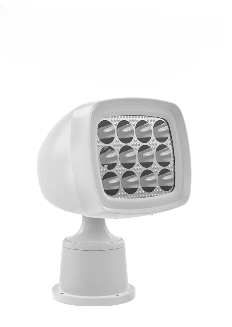 

remote control search light, search yacht 360° rotating led strong light spotlight