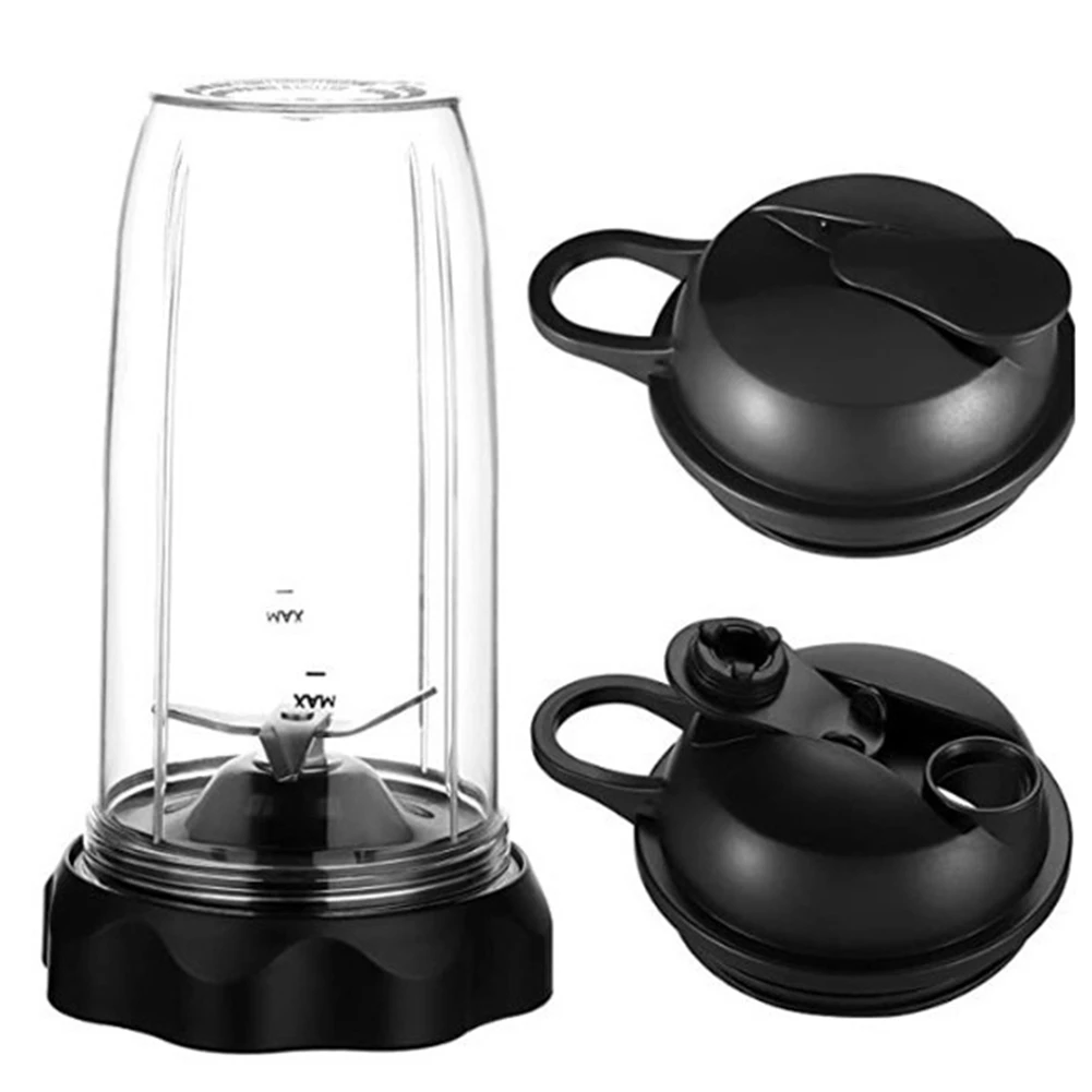 

A78E-Replacement 24oz Cup with Lids & Twist Blade for NutriBullet NBF70500 Extractor Blade 1200W Blender Motor Base