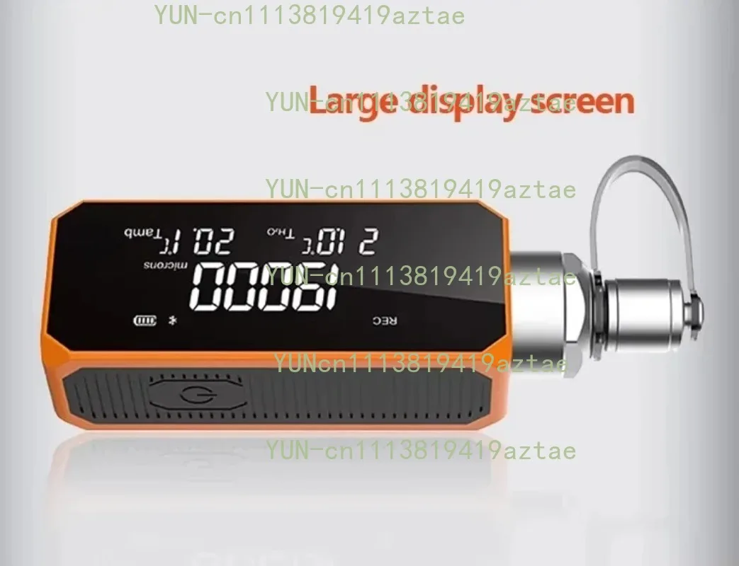Mini Wireless Digital Micron Meter 1‑19000 Microns 1/4 Interface Vacuum Gauge For HVAC Workshop Processing Equipment