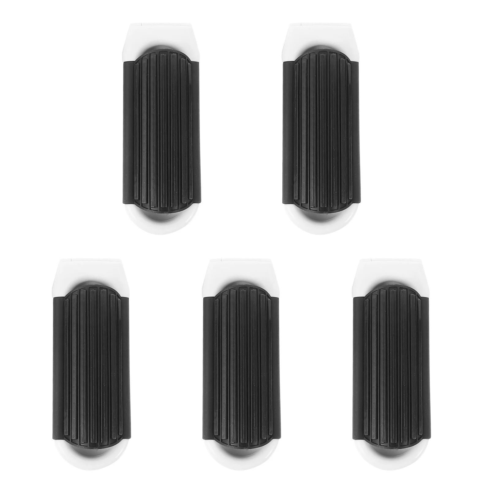 

5pcs Foldable Combs Portable Hair Brush Compact Design Travel Size Mirror Grooming White Easy Carrying Pocket Purse Clutch Bag