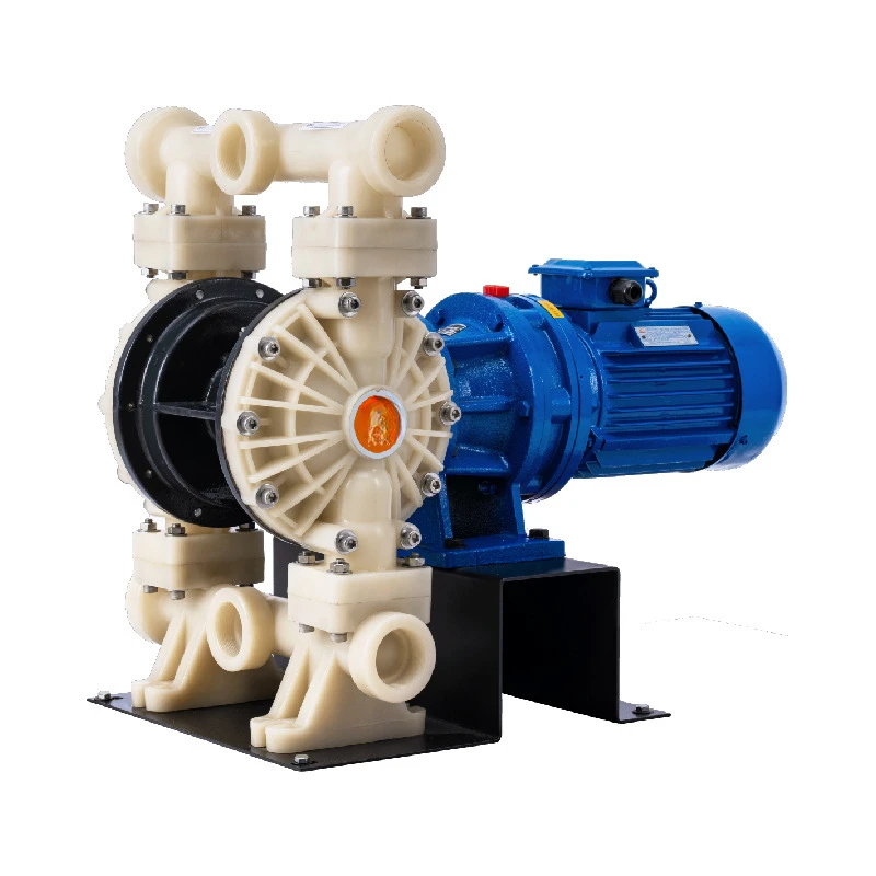 Dby3 Electric Diaphragm Pump Fluoroplastic Material Automatic Diaphragm Water Pump Acid and Alkali Corrosion Resistance