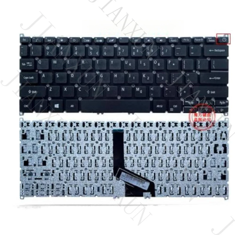 A+ New For ACER TravelMate TMX45-51 TMP414-51G P614 N20H4 N18P6 US Keyboard Black