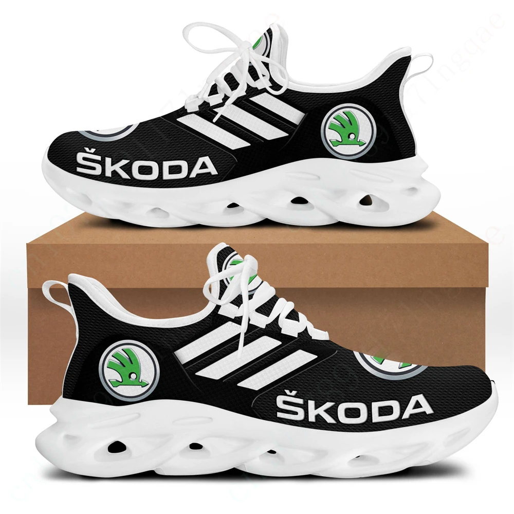 Skoda Lightweight Comfortable Men's Sneakers Casual Running Shoes Sports Shoes For Men Unisex Tennis Big Size Male Sneakers