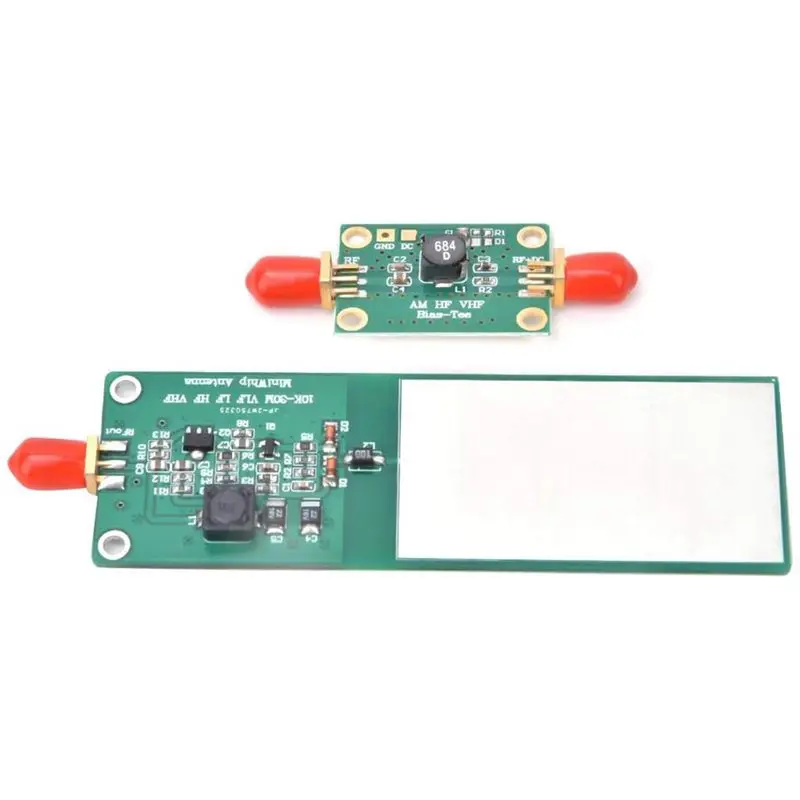 AED6-Shortwave Active Antenna,Mf Vhf Shortwave Active Antenna Mini Whip Radio Receiver Electronic Replacement 10Khz-30Mhz