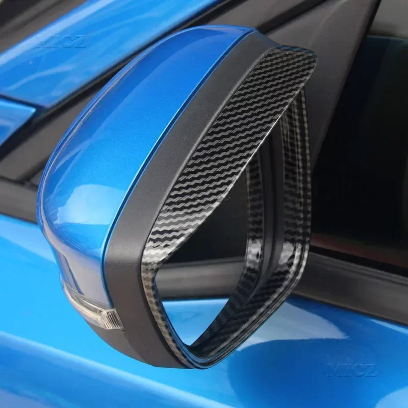 

Для Ford Focus MK4 St Line 2019-2022 2023, автомобильный блок зеркала заднего вида, дождевик для бровей, накладка, аксессуары, Стайлинг автомобиля