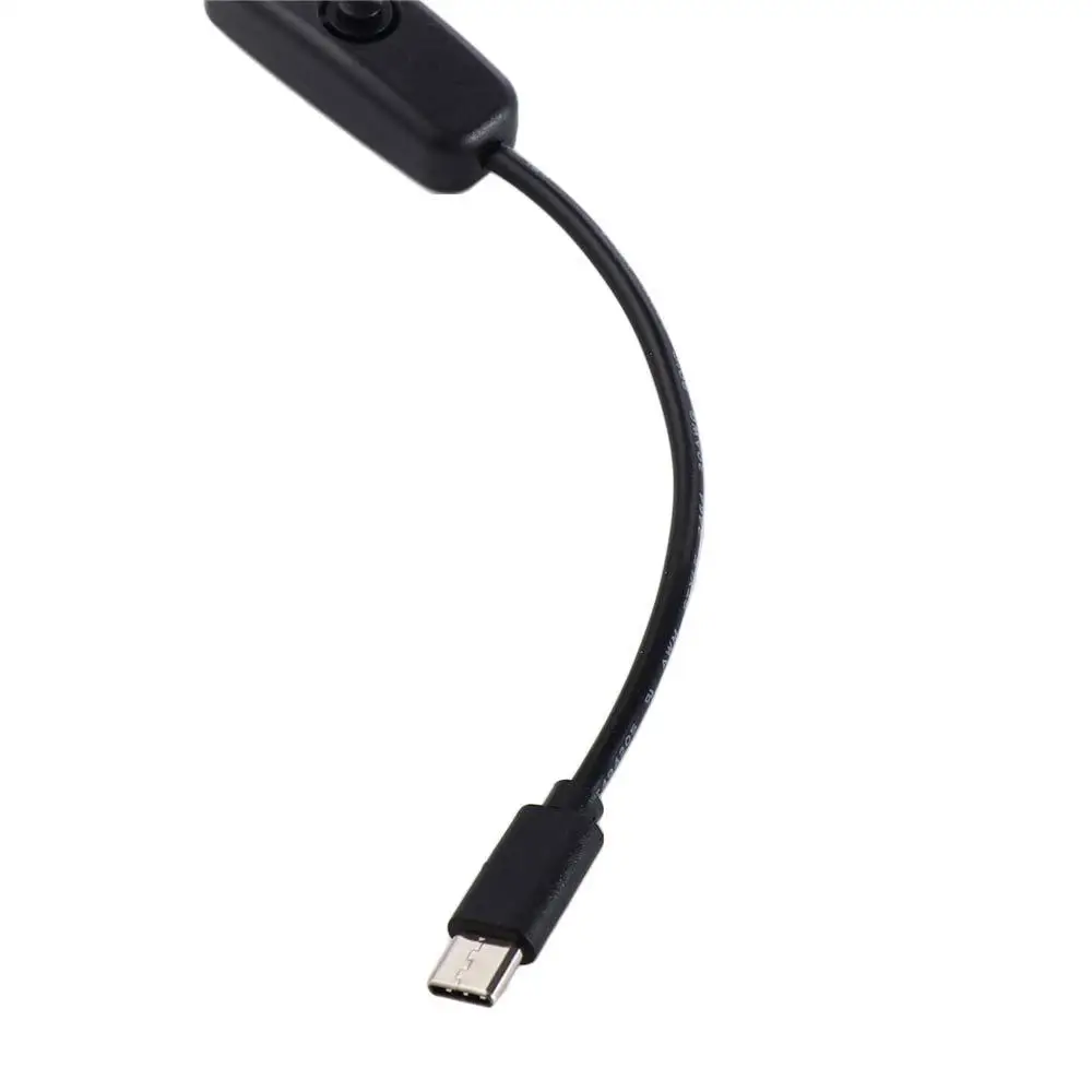 Supplies On Off Switch Type-C Ports Extension Cable for Raspberry Pi 4 Power Cord Type C Cable Power Line Type C Power Supply