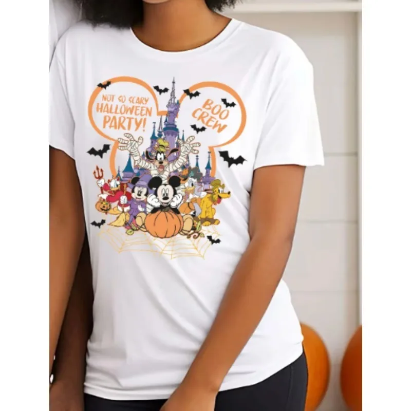 

2025 Summer New Mickey and Minnie's Not So Scary Party Shirt Hocus Pocus Shirt Halloween Shirt Halloween Party Halloween Shirt