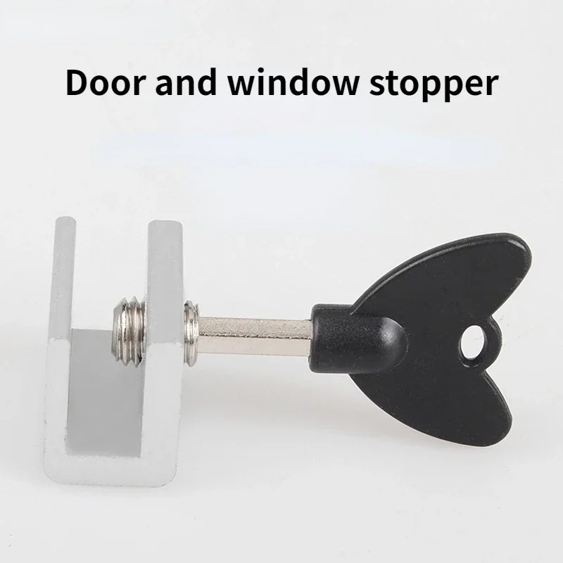 

Child Protection Baby Safety Adjustable Sliding Window Locks Stop Aluminum Alloy Security Lock With Keys Safety Window Lock