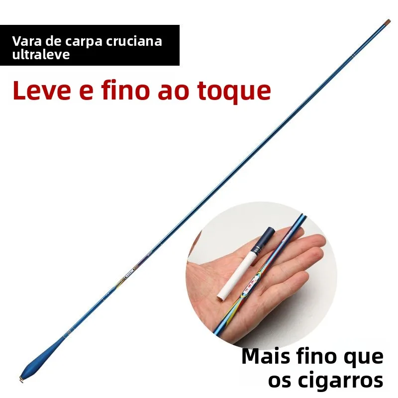 超微細カーボン製釣り竿-鯉釣り竿-精巧な職人技-軽量で耐久性のある柔軟性-3段構造