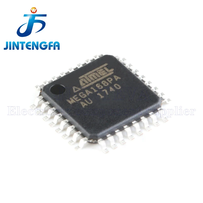 1PCS ATMEGA168PA-AUR QFP32 MEGA168PA ATMEGA168PA ATMEGA168PA-AU ATMEGA168 TQFP-32 8-bit Microcontrollers - MCU 16KB FLASH SMD IC