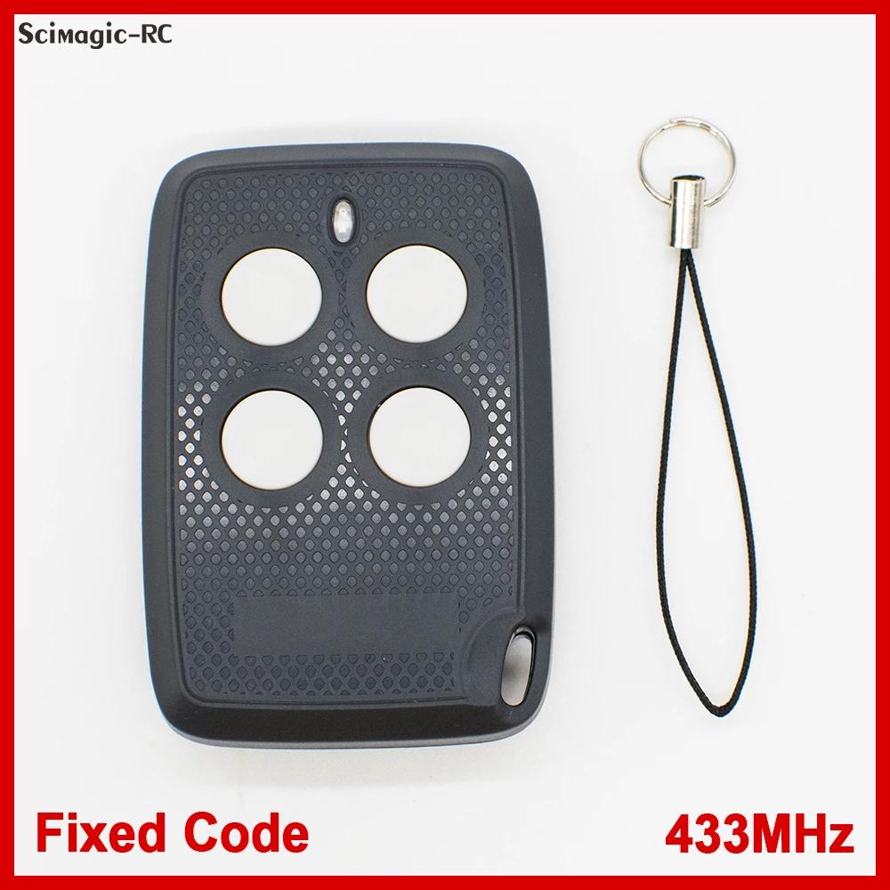PROTECO 433mhz Fixed Code Garage Door Remote Control 433.92mhz Replacement Fixed Code Transmitter